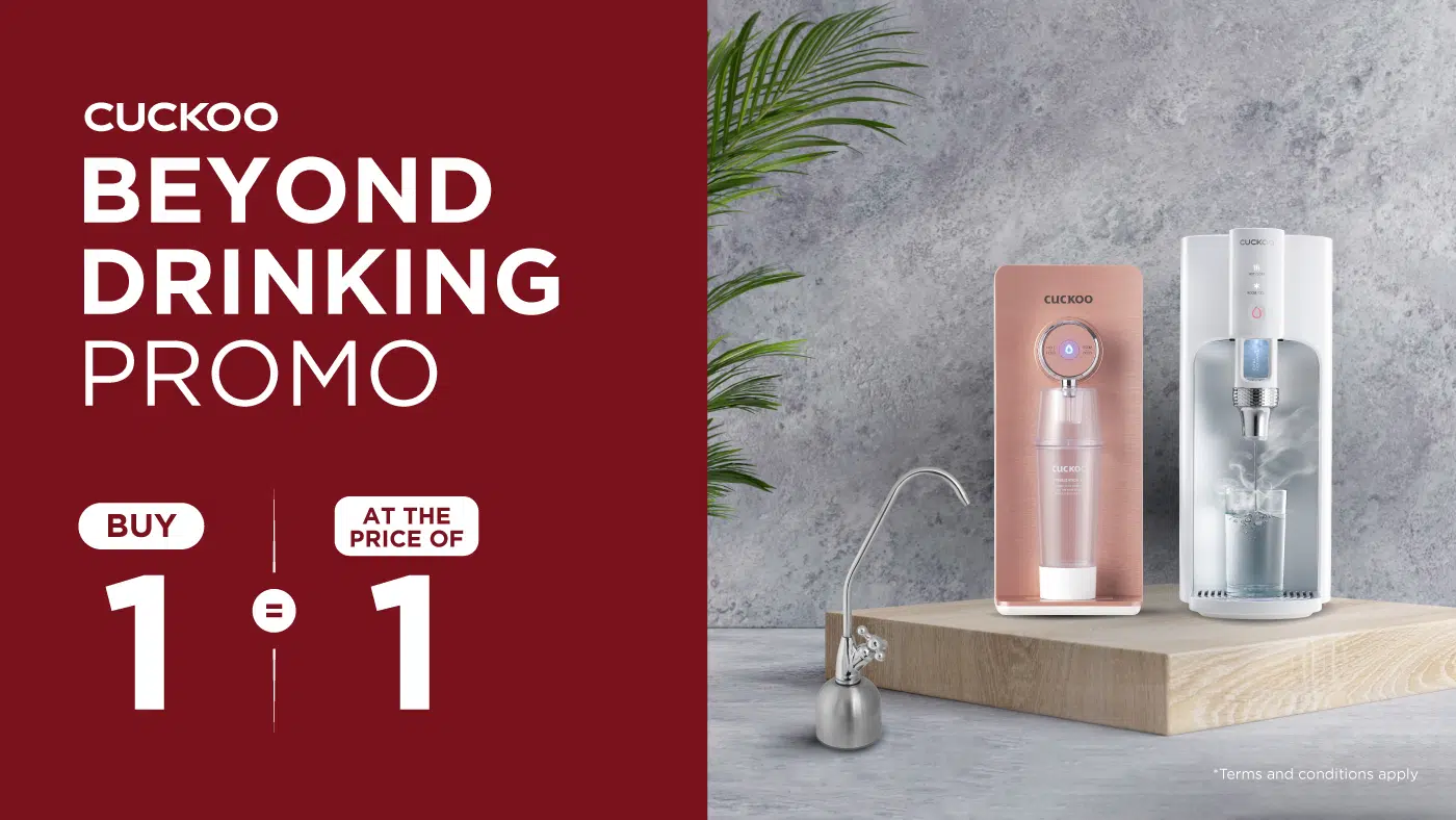 CUCKOO Beyond Drinking Promo