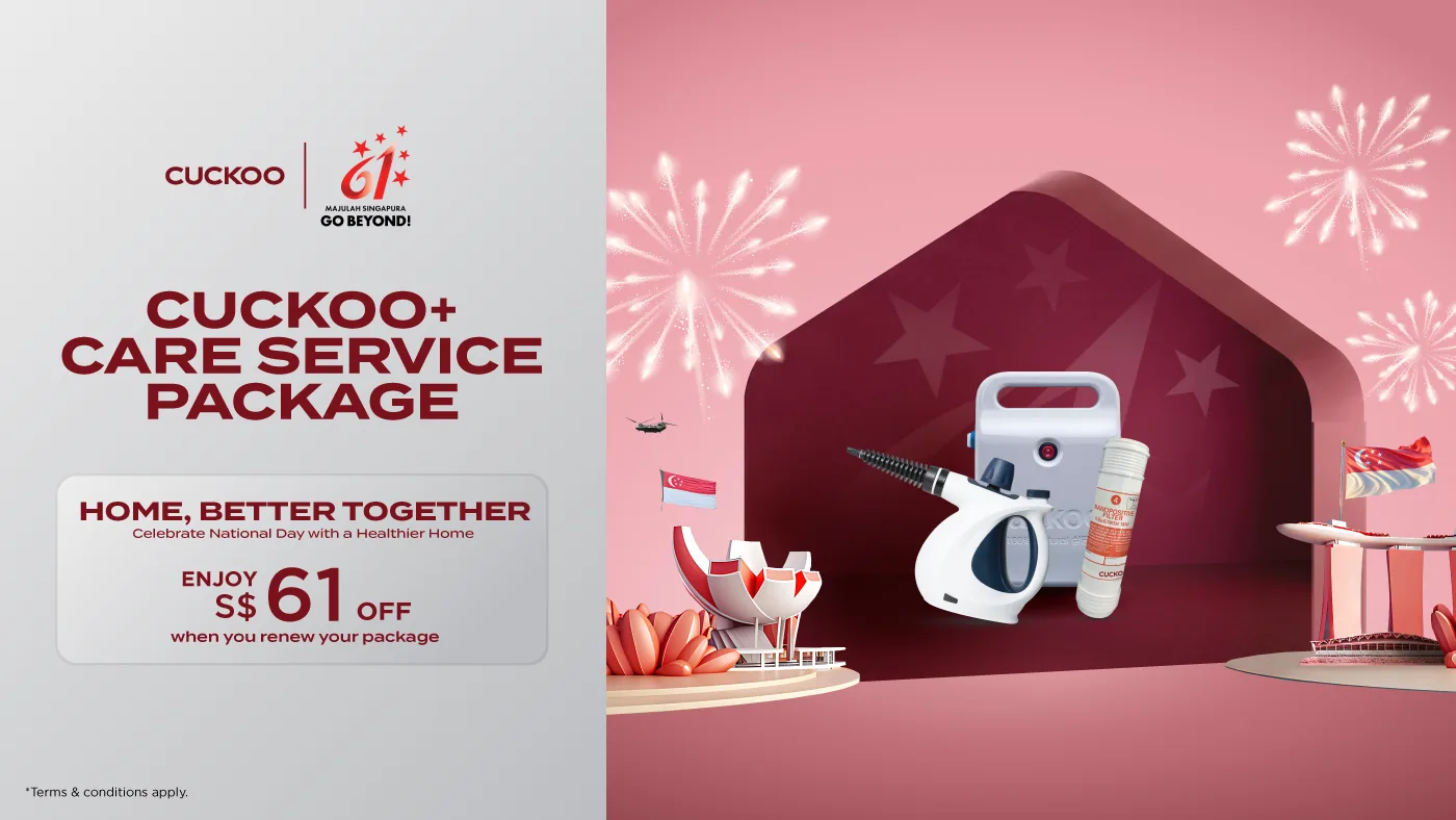 National Day Deals: CUCKOO+ Care Service Package Promo